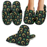 Horseshoes Pattern Print Design 04 Slippers