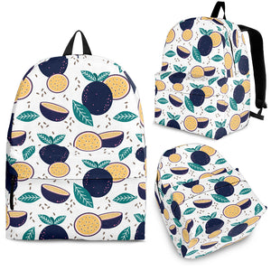 Passion Fruit Pattern Backpack