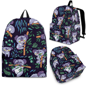 Koala Pattern Backpack