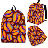 Coffee Bean Pattern Background Backpack