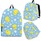 Duck Toy Pattern Print Design 02 Backpack