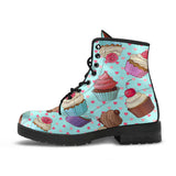 Cup Cake Heart Pattern Leather Boots