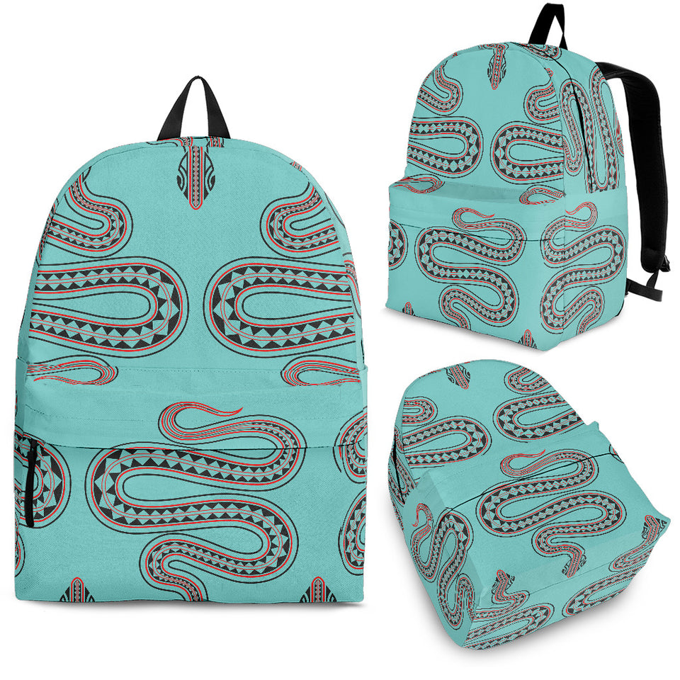 Snake Tribal Pattern Backpack