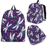Cute Dragonfly Pattern Backpack