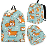 Cute Corgi Pattern Backpack