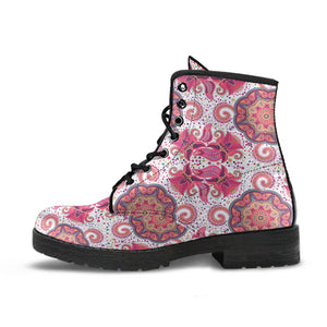 Indian Pattern Leather Boots