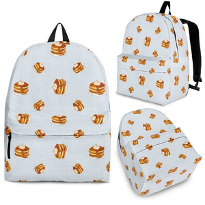 Pancake Pattern Print Design 03 Backpack