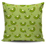 Kiwi Pattern Background Pillow Cover