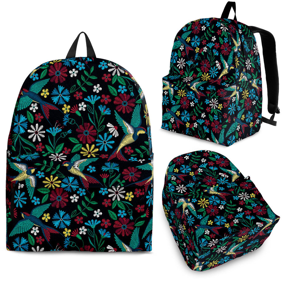 Swallow Pattern Print Design 04 Backpack