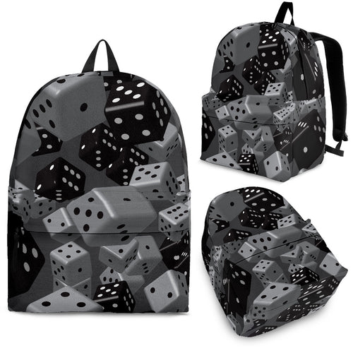 Dice Pattern Print Design 05 Backpack