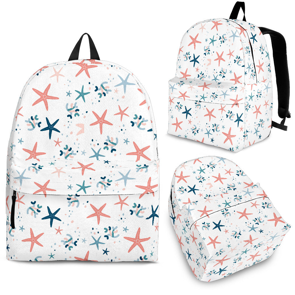 Starfish Pattern Background Backpack