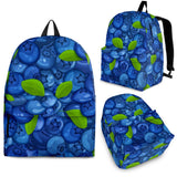 Blueberry Pattern Background Backpack