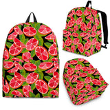 Grapefruit Leaves Pattern Backpack