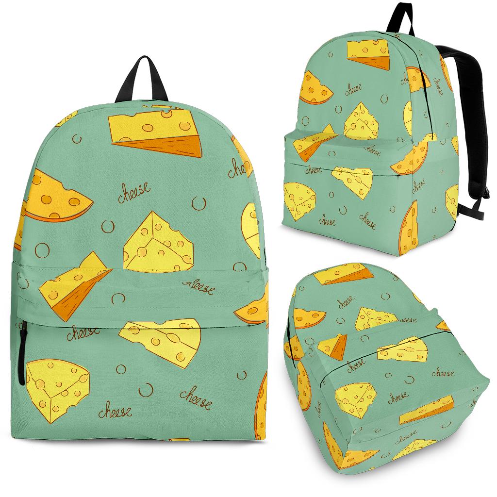 Cheese Pattern Background Backpack