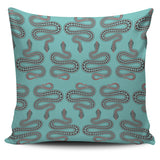 Snake Tribal Pattern Pillow Cover