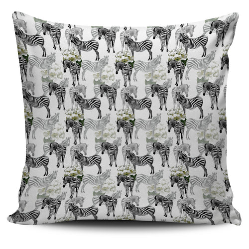 Zebra Pattern Pillow Cover