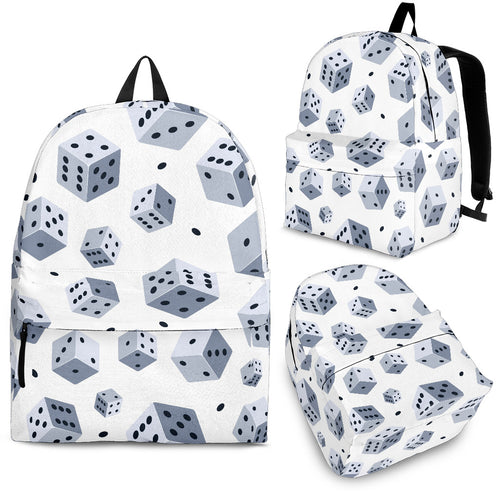 Dice Pattern Print Design 03 Backpack