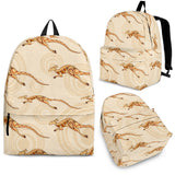Kangaroo Aboriginal Pattern Background Backpack