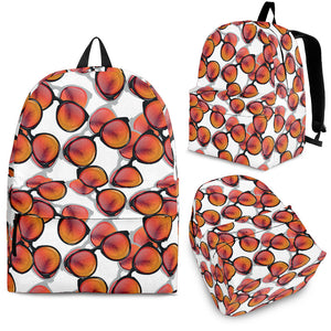 Sun Glasses Pattern Print Design 01 Backpack