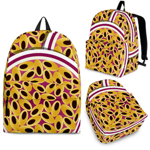 Passion Fruit Seed Pattern Backpack