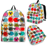 Colorful Sheep Pattern Backpack