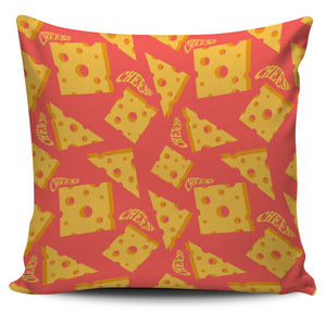 Sliced Cheese Pattern  Pillow Cover