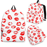 Lips Pattern Print Design 01 Backpack