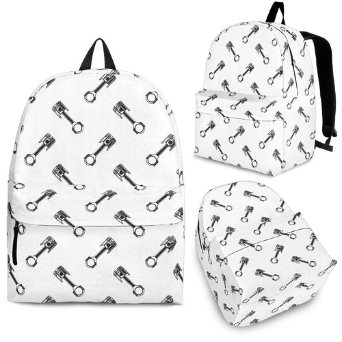 Engine Piston Pattern Print Design 02 Backpack