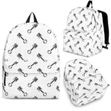 Engine Piston Pattern Print Design 02 Backpack