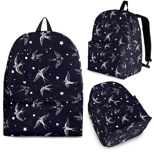 Swallow Pattern Print Design 02 Backpack