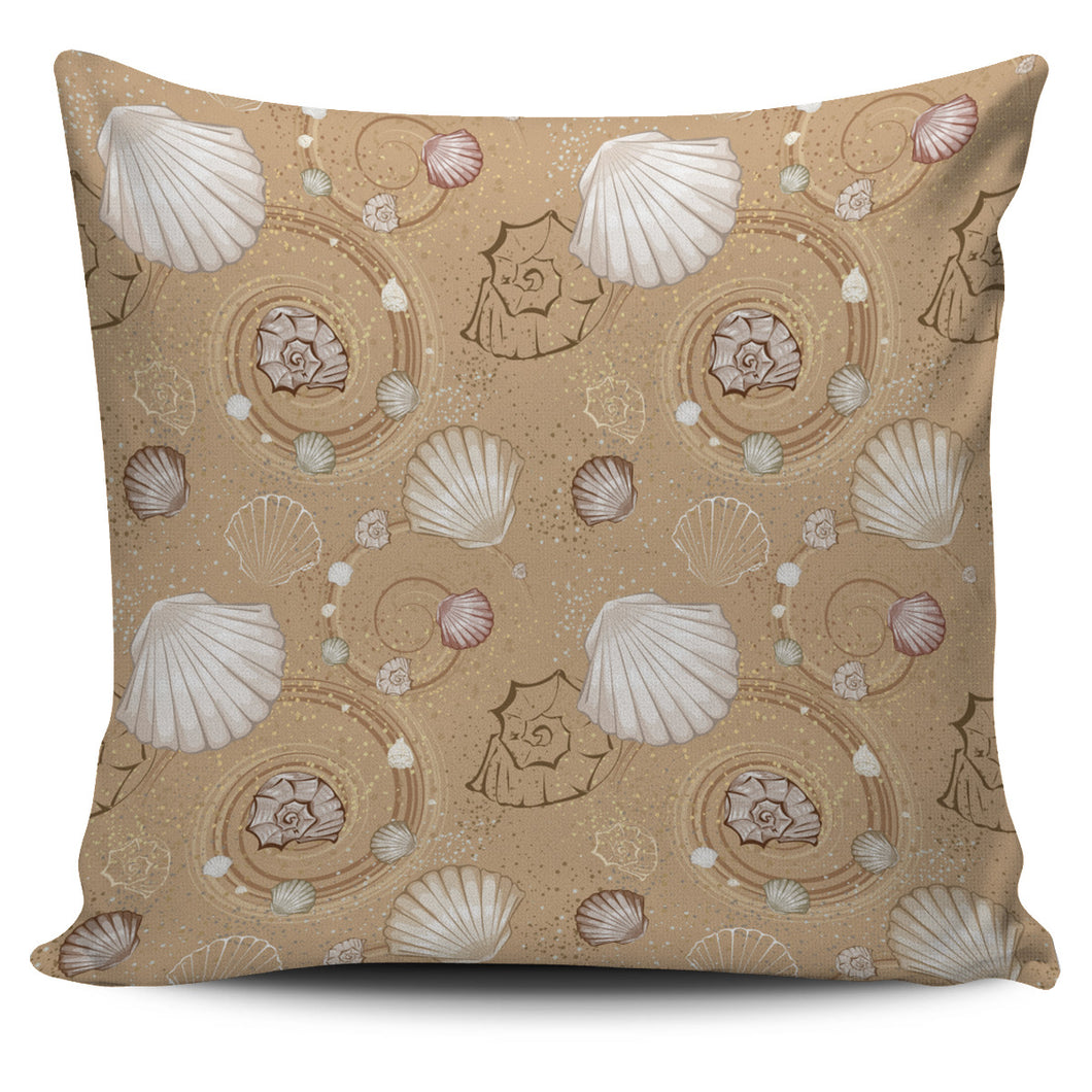 Shell Pattern Sand Pillow Cover