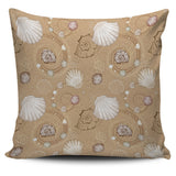 Shell Pattern Sand Pillow Cover