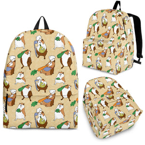 Guinea Pig Pattern Print Design 02 Backpack