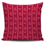 Heliconia Pink Pattern Pillow Cover