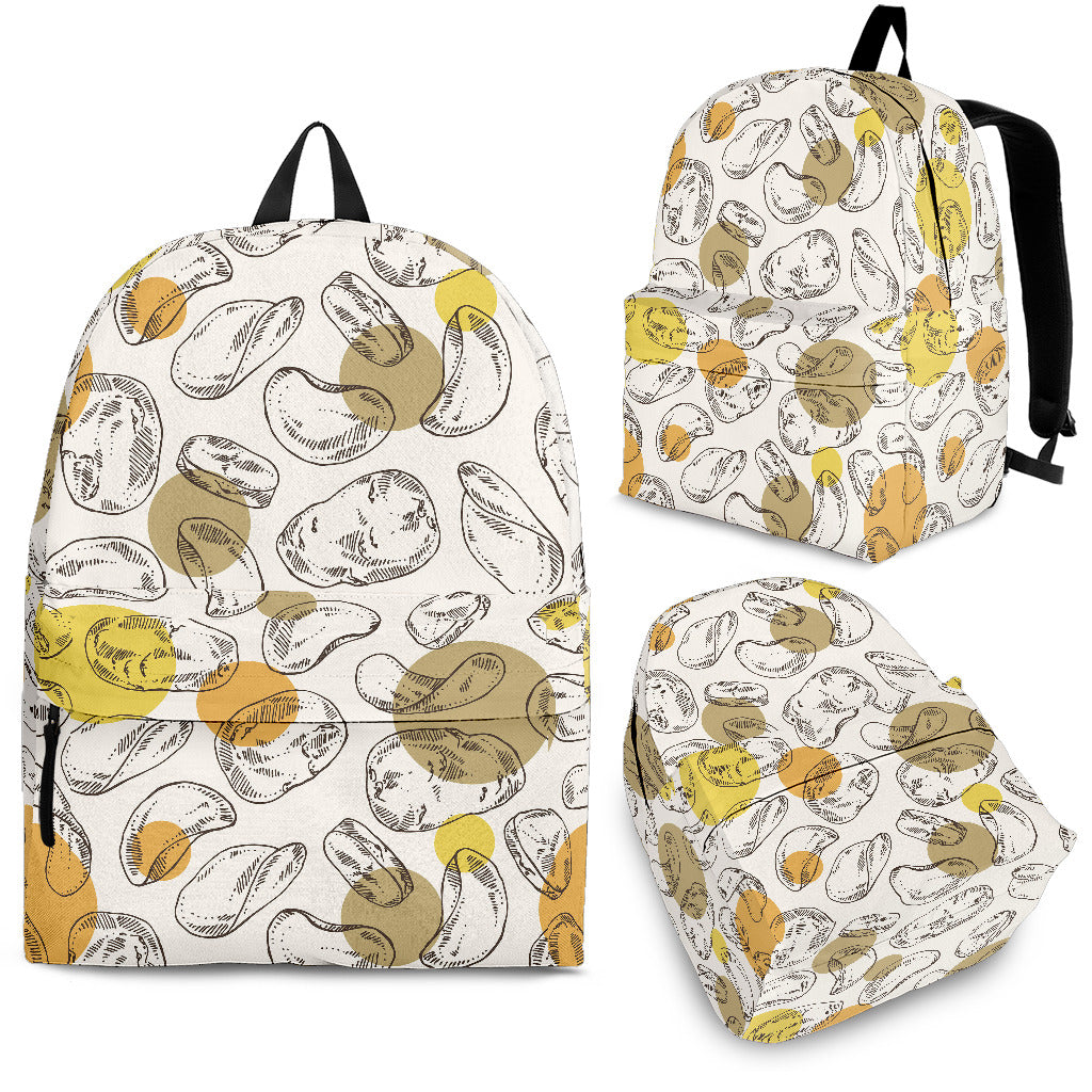 Potato Chips Pattern Print Design 02 Backpack