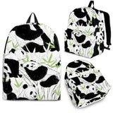 Panda Pattern Backpack