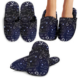 Math Pattern Print Design 02 Slippers