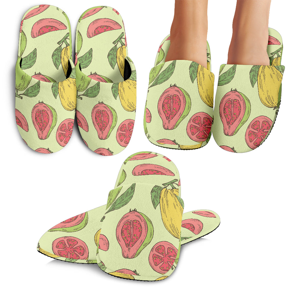 Guava Pattern Background Slippers