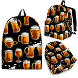 Beer Pattern Background Backpack