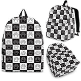 Dog Paws Pattern Print Design 05 Backpack