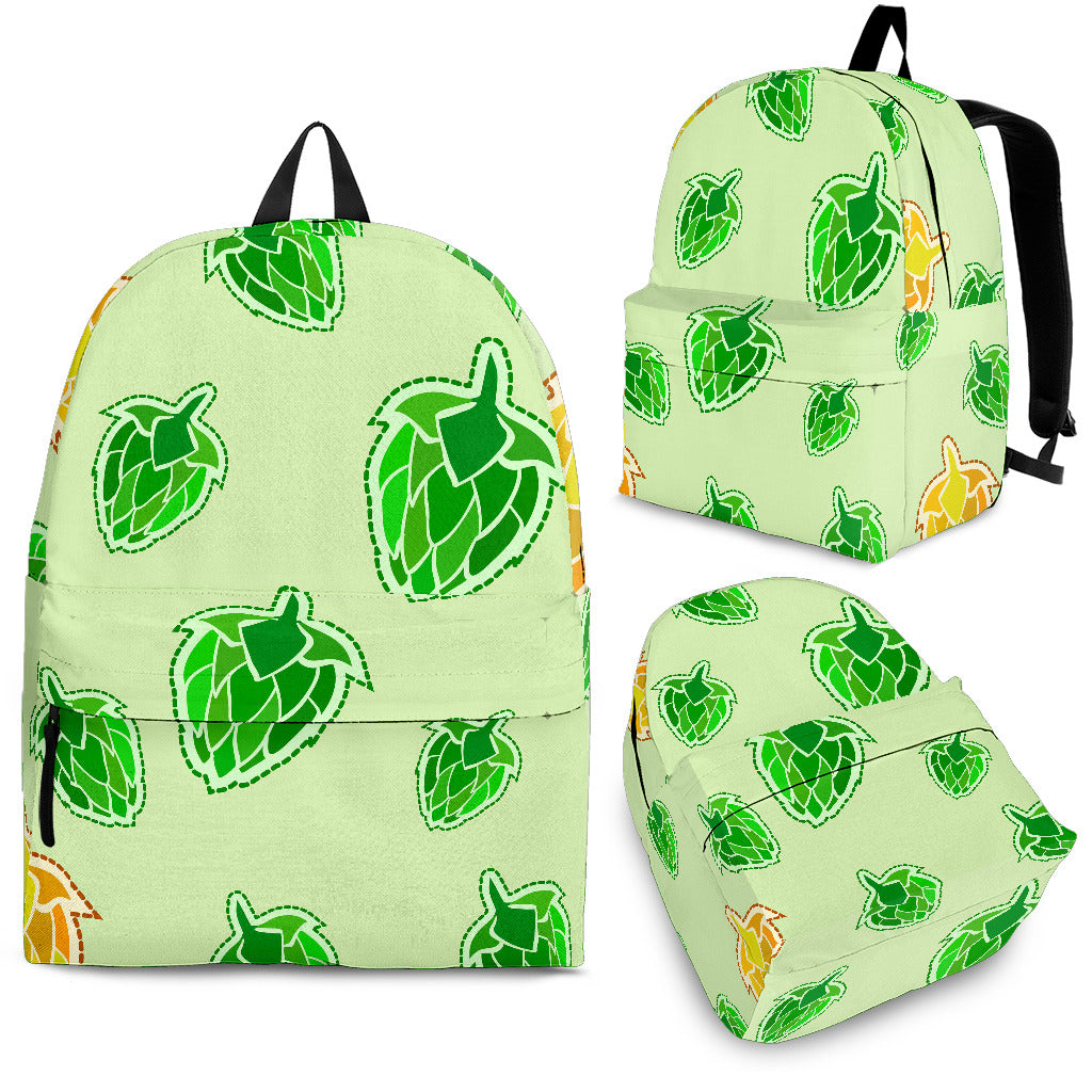 Hop Graphic Decorative Pattern Backpack