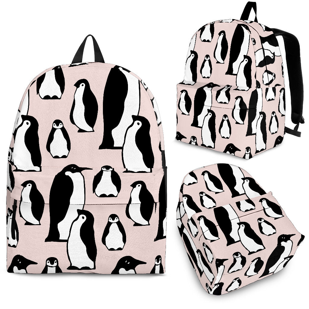 Penguin Pattern Background Backpack