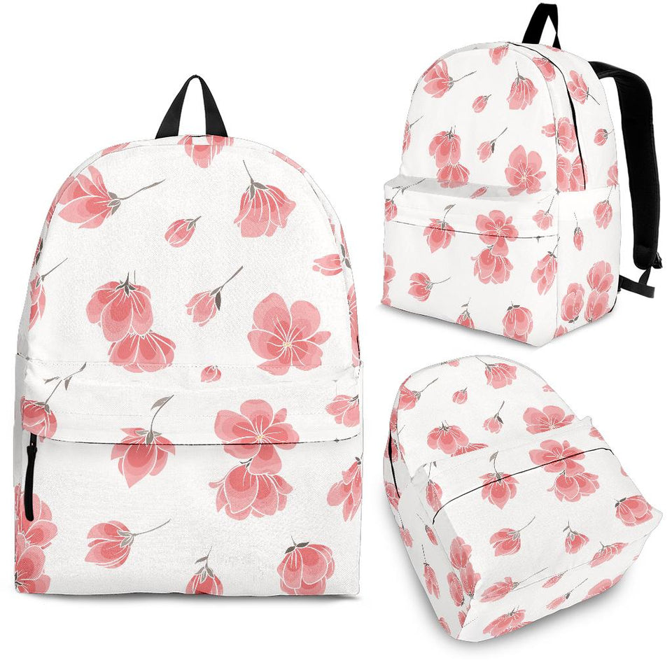 Sakura Pattern Backpack