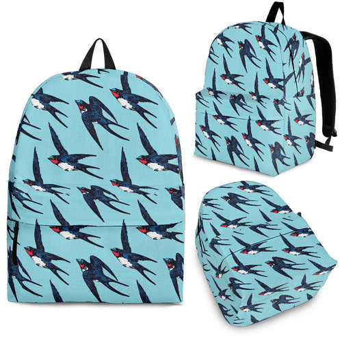 Swallow Pattern Print Design 01 Backpack