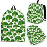 Broccoli Pattern Background Backpack