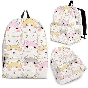 Hamster Pattern Backpack