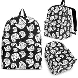 English Bulldog Pattern Print Design 02 Backpack