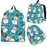 Snowman Chirstmas Pattern Backpack