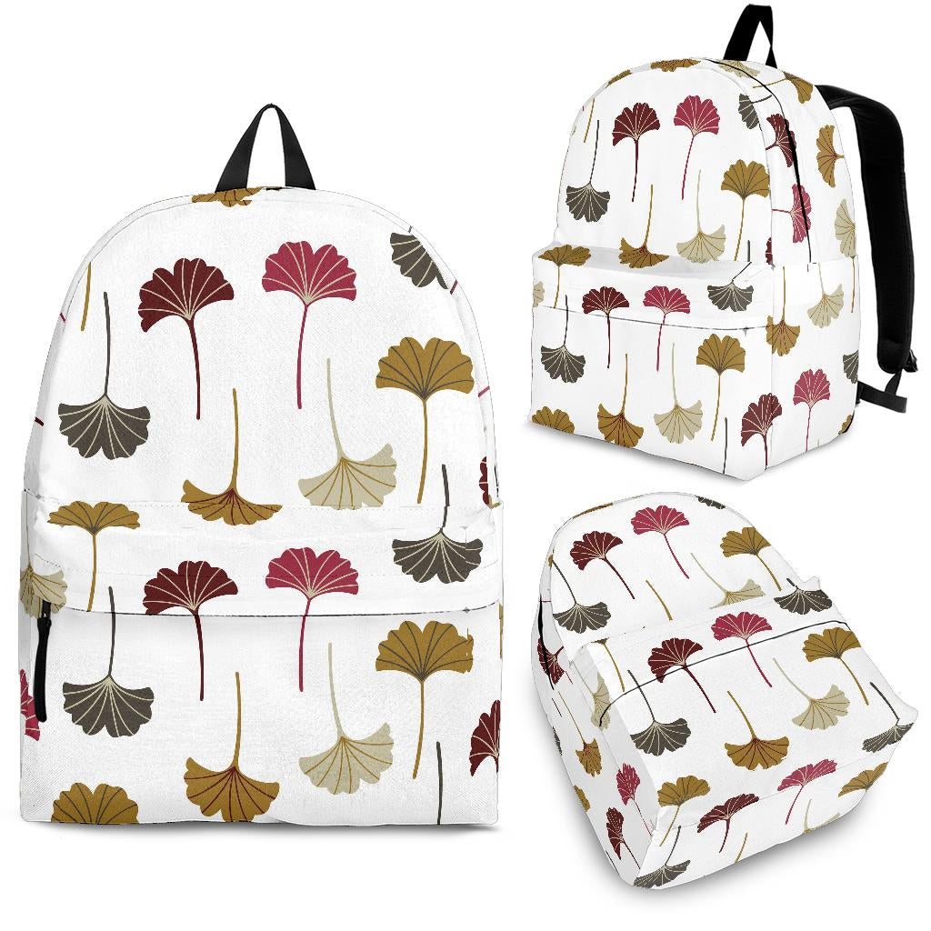 Autamn Ginkgo Leaves Pattern Backpack