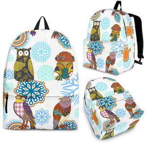 Owl Pattern Backpack